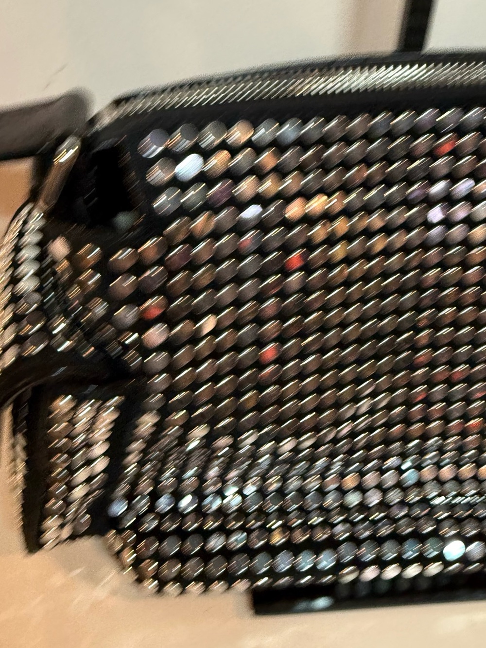Michael Kors Dalota Black Studded Crossbody with Silver Accents - Picture 8 of 11